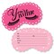 Big Dot of Happiness Spa Day - Shaped Fill-In Invitations - Girls Makeup Party Invitation Cards with Envelopes - Set of 12